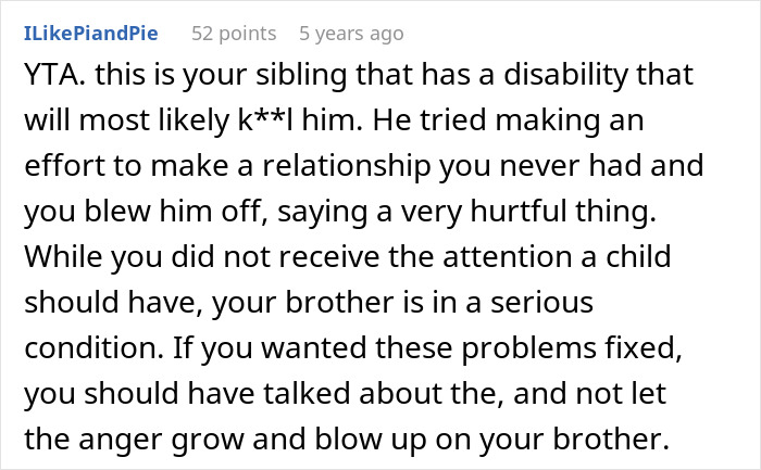 The Internet Calls Out This College Student After She Reveals Why She Hates Her Disabled Brother
