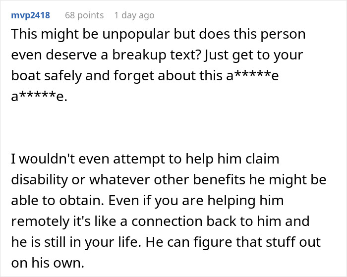 Woman Fakes Work Trip To Escape Volatile Boyfriend, Asks If That Makes Her A Coward
