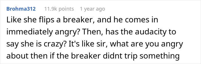 Text comment on social media discussing anger and suspicion related to man setting dangerous traps in their home. Text comment on social media discussing anger and suspicion related to man setting dangerous traps in their home.