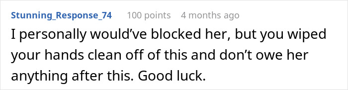 Comment discussing a confusing and wild family dynamic sparking drama over DNA tests and child support issues online.