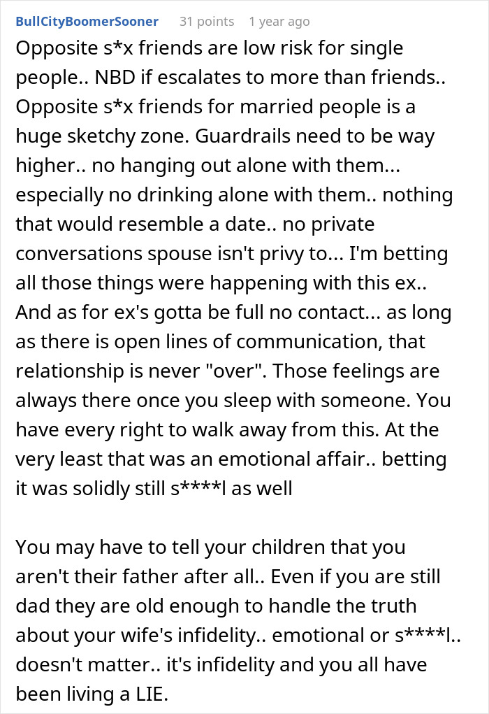 Guy Discovers Wife Hid Her FWB Under The &ldquo;Bestie&rdquo; Label, Realizes Trust Was One-Sided And Leaves