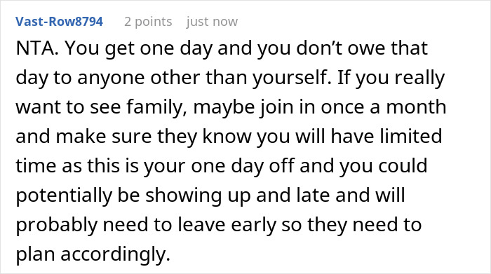 Lady Skips "Relaxed" Fam Event That Secretly Requires Her To Do All The Work, Fam Says She's Selfish