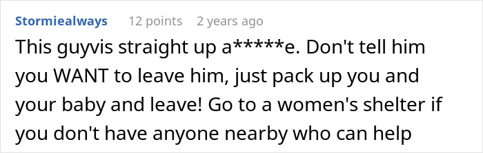 Toxic Man Calls Stay-At-Home Wife "Lazy Waste Of Space," Tells Her To Finish Chores To Get His Love