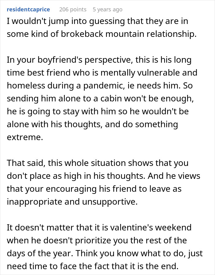 Woman Upset Fiance&rsquo;s Friend Won&rsquo;t Move Out After Finding A Job, Learns The Truth About Their Relationship