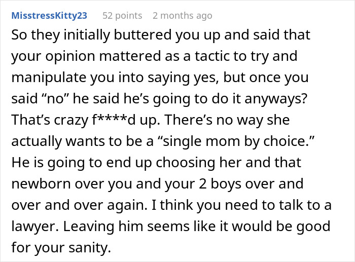 Open Marriage Takes A Wild Turn When Husband&rsquo;s GF Asks For A Baby, Wife Gives Him An Ultimatum