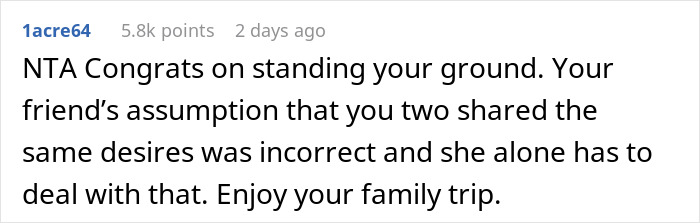 Friendship On Troubled Waters As Woman Doesn't Want A Joint Family Trip With Bestie, She Loses It