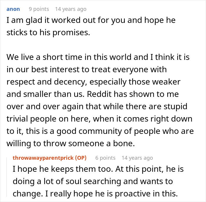 Reddit conversation with a mom sharing her husband is awesome to her but a complete jerk to their kids. Reddit conversation with a mom sharing her husband is awesome to her but a complete jerk to their kids.