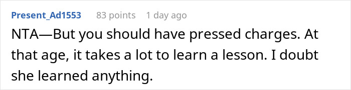 Comment on a forum discussing a man missing doctor&rsquo;s appointment after a police-involved fight over a parking spot with an old lady.