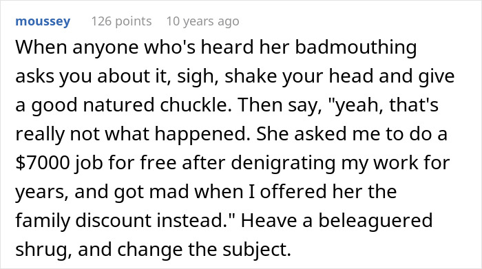 MIL Demands Free Painting From Woman She Constantly Made Fun Of: "It's Not A Serious Job" MIL Demands Free Painting From Woman She Constantly Made Fun Of: "It's Not A Serious Job"