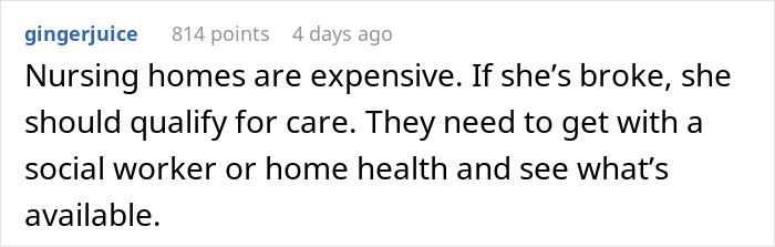 Woman Threatens Divorce If Husband Financially Contributes To His Mother's Care: "Told Him That Is Nuts"