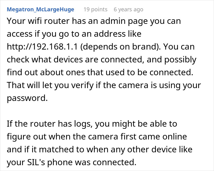 Woman Finds A Hidden Camera In Her Own Home, Suspects SIL Doesn't Trust Her