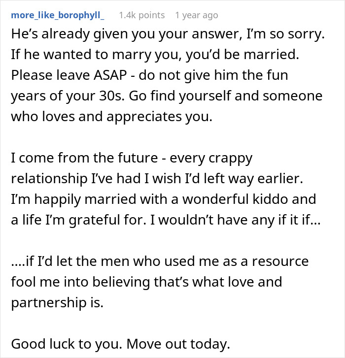 Guy Promises Engagement To Get GF To Move In, Spends Two Years Dodging The Topic Until She's Done