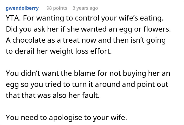 Woman Eats One Easter Egg While Dieting, Humiliated When Husband Tells Children She&rsquo;s &ldquo;Fat&rdquo;