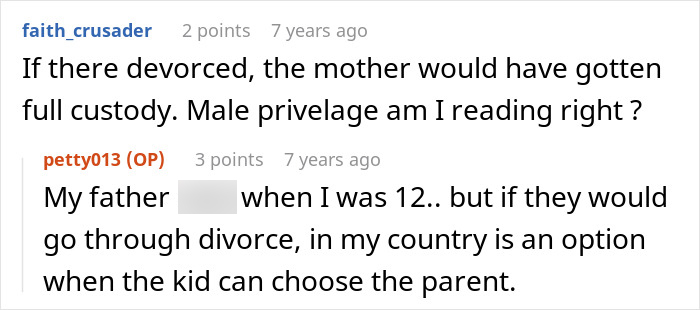Online discussion about a mom who won&rsquo;t defend her kid, leading her to take matters into her own hands.