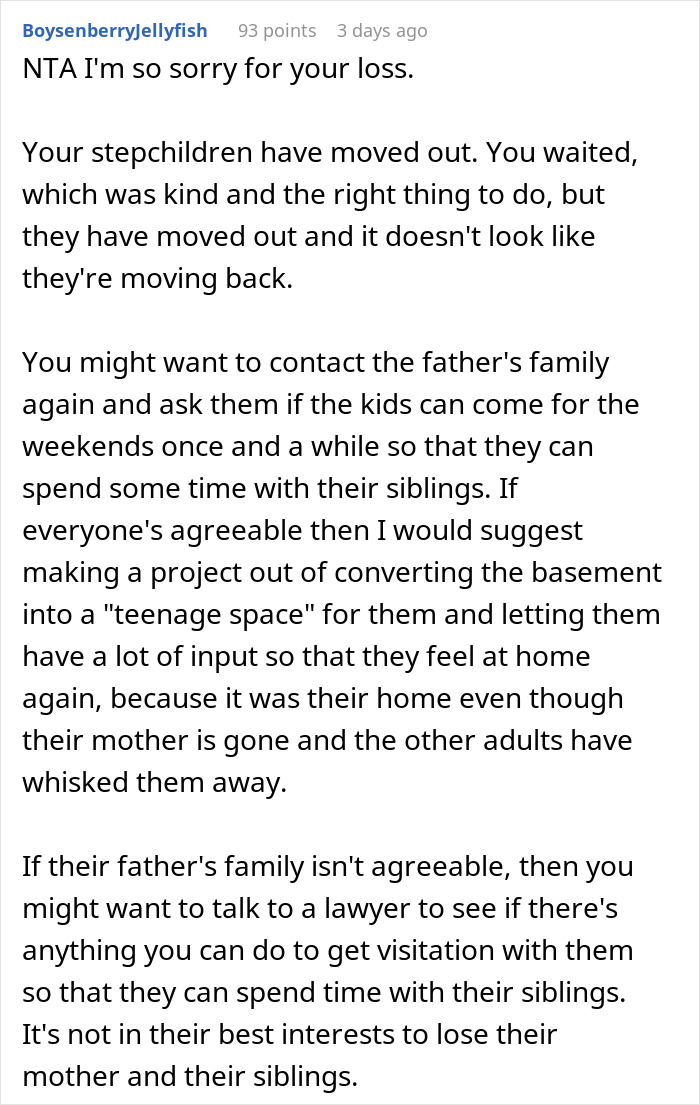 Widower Repaints Stepchildren’s Rooms After They Move Out, Family Accuses Him Of “Erasing” Them Widower Repaints Stepchildren’s Rooms After They Move Out, Family Accuses Him Of “Erasing” Them