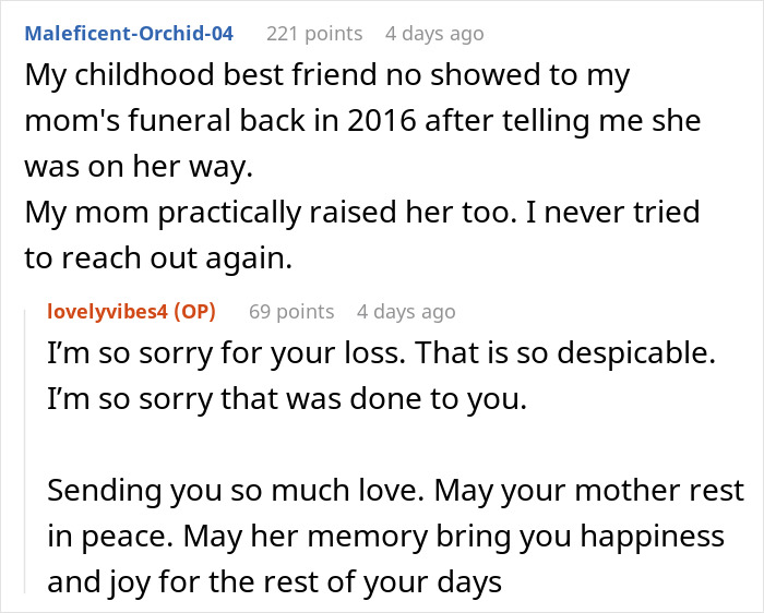 Best Friend Skips Wedding Because She's "Not Feeling Well," Breaks Bride's Heart