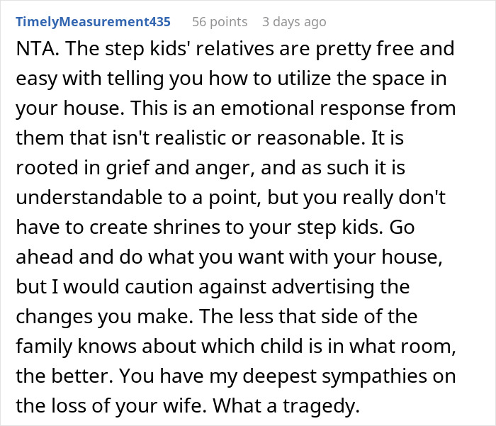 Widower Repaints Stepchildren’s Rooms After They Move Out, Family Accuses Him Of “Erasing” Them Widower Repaints Stepchildren’s Rooms After They Move Out, Family Accuses Him Of “Erasing” Them
