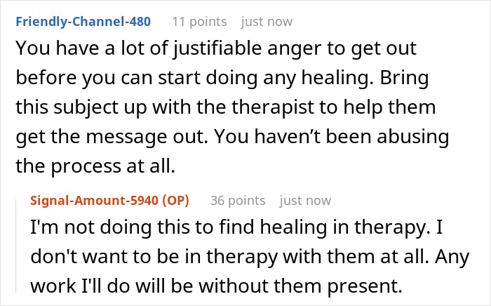 Teen Accused Of "Misusing" Family Therapy As He Rats Out Dad And Stepmom's 9 Years Of Cruelty To Him