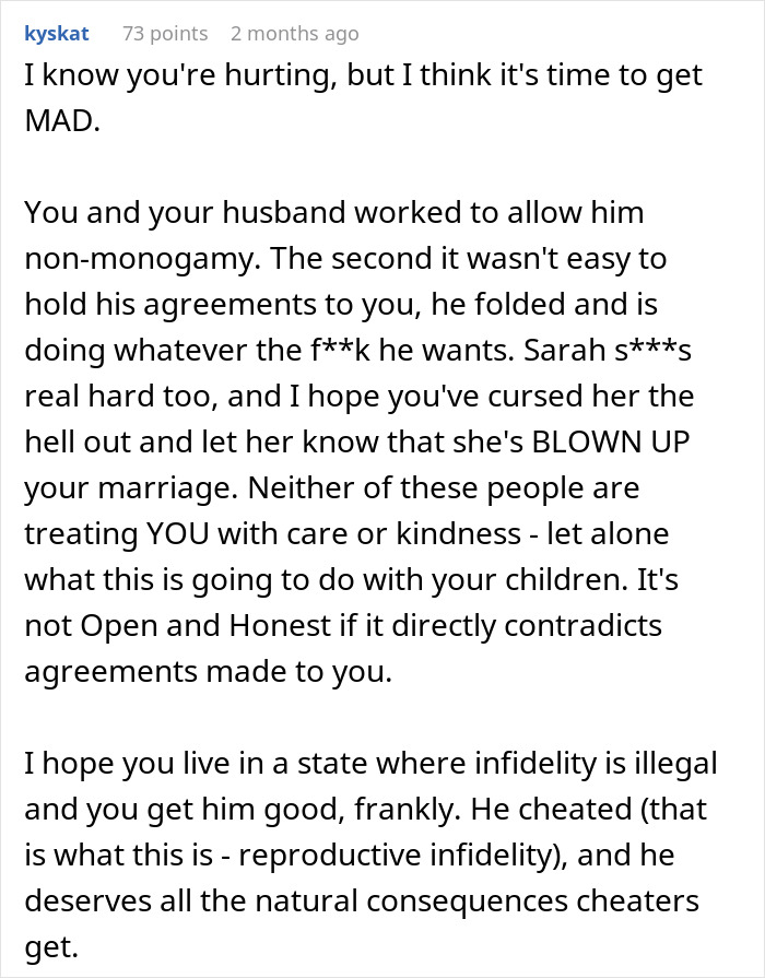 Open Marriage Takes A Wild Turn When Husband&rsquo;s GF Asks For A Baby, Wife Gives Him An Ultimatum