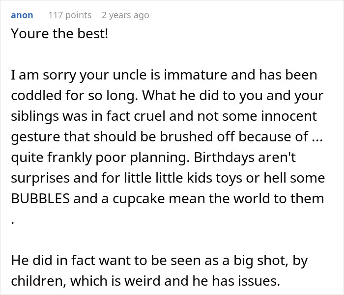 &ldquo;I Remember How Disappointing It Was&rdquo;: Woman Confronts Uncle For Gifting Kids &ldquo;Pictures&rdquo; Of Trips Instead Of Reality