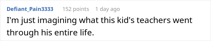Comment on Reddit discussing challenges faced by a kid, related to kid work mother fired situation. Comment on Reddit discussing challenges faced by a kid, related to kid work mother fired situation.