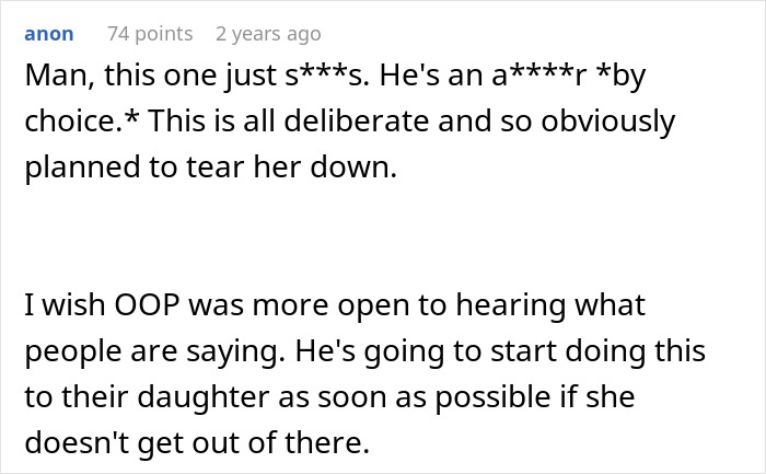 Toxic Man Calls Stay-At-Home Wife "Lazy Waste Of Space," Tells Her To Finish Chores To Get His Love