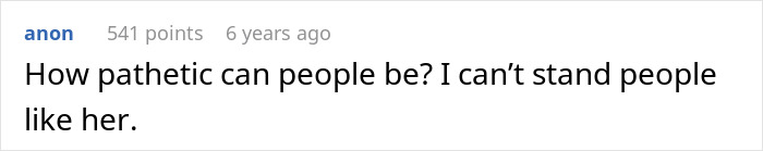 Comment expressing frustration about an entitled mom assuming a random guy will buy her kids food because she&rsquo;s a single mom.