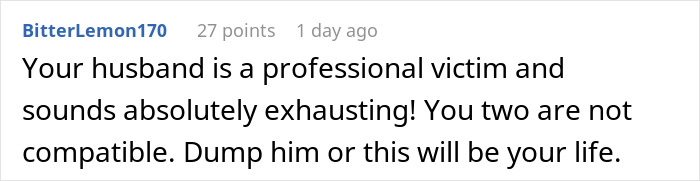 Wife Sick Of Walking On Eggshells As Man Gets Offended Over Every Remark: &ldquo;I&rsquo;m So Tired Of This&rdquo;
