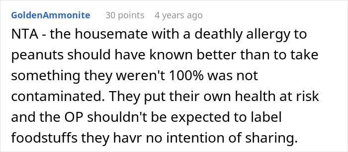 Person Contaminates Honey With Peanuts, Chaos Ensues After Allergic Roommate Decides To Eat It