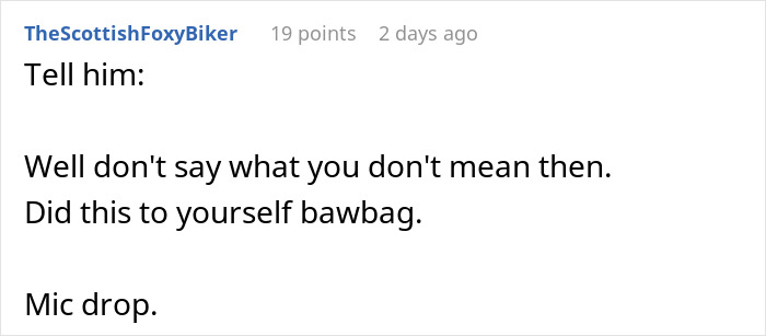 Screenshot of a Reddit comment discussing being confused when boyfriend’s ex starts being difficult and she is not the problem. Screenshot of a Reddit comment discussing being confused when boyfriend’s ex starts being difficult and she is not the problem.