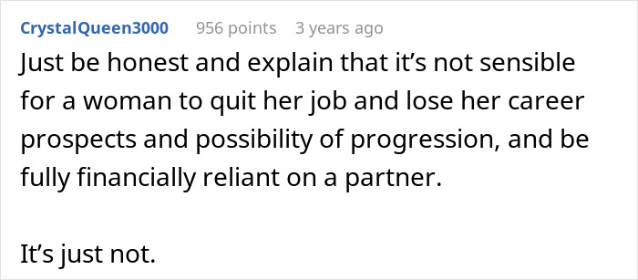Man Calls Wife Selfish For Refusing To Become A SAHM While Cheating On Her The Entire Time