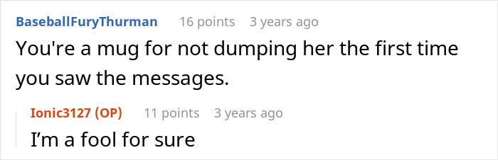 Guy Gets Savage Revenge On Cheating Ex, Thinks He Went Overboard: "A Doormat, A Joke, An Option"