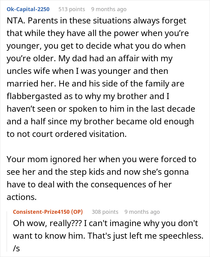 19YO Ignores His Stepsiblings Just As Mommy Dearest Neglected Him As A Kid, She Goes Ballistic