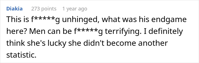 Screenshot of online comment criticizing a man for leaving dangerous traps at home, highlighting the girlfriend's safety concerns. Screenshot of online comment criticizing a man for leaving dangerous traps at home, highlighting the girlfriend's safety concerns.