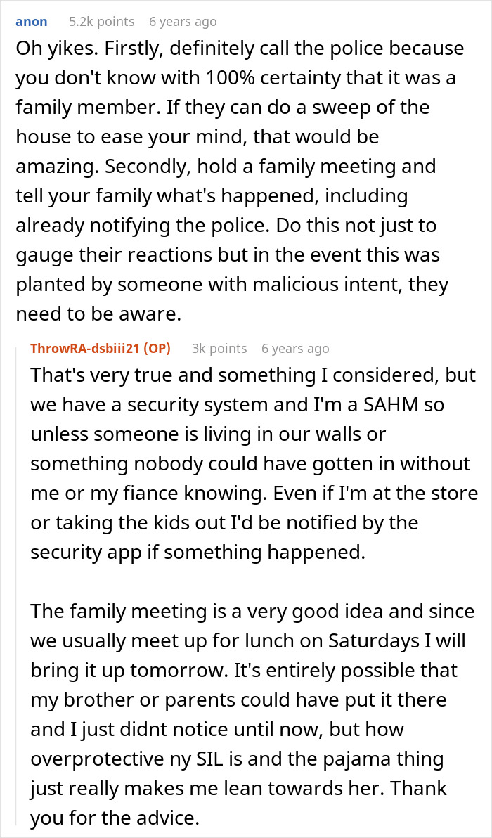 Woman Finds A Hidden Camera In Her Own Home, Suspects SIL Doesn't Trust Her