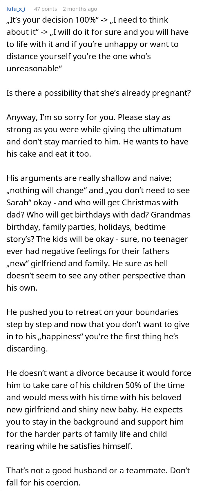 Open Marriage Takes A Wild Turn When Husband&rsquo;s GF Asks For A Baby, Wife Gives Him An Ultimatum