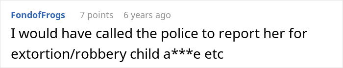 Screenshot of an online comment criticizing an entitled mom assuming a random guy will buy her kids food as a single mom.