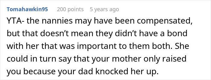 BF Dumped After Laughing At GF Who Was Raised By Nannies, Saying They Were In It For Fat Paycheck