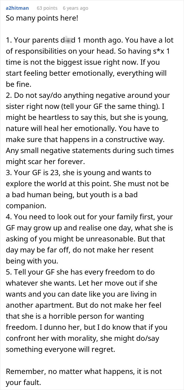 Woman Demands Boyfriend Choose Between Her And His Abandoned Sister: "Isn't Ready To Become A Mother" Woman Demands Boyfriend Choose Between Her And His Abandoned Sister: "Isn't Ready To Become A Mother"