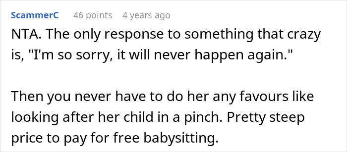 A user comment gives advice regarding the neighbor's attempt to transition her son into vegan, advising to end favors.