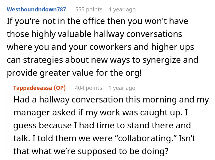 Reddit discussion about challenges of returning to office commute after work from home was canceled. Reddit discussion about challenges of returning to office commute after work from home was canceled.