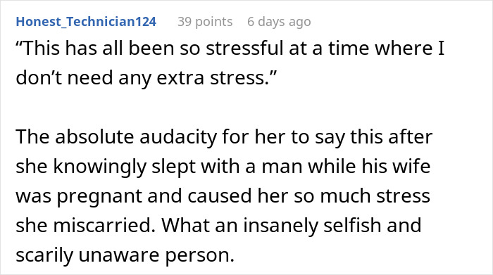 Other Woman Thinks She Has Won When Wife Files For Divorce, Ends Up Pregnant And Isolated