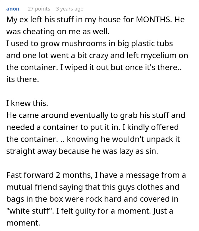 Guy Gets Savage Revenge On Cheating Ex, Thinks He Went Overboard: "A Doormat, A Joke, An Option"