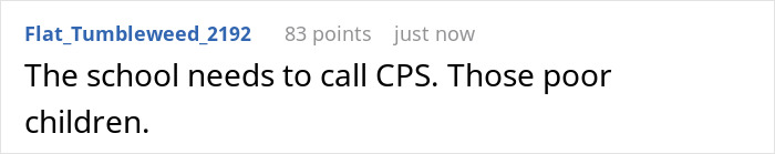 Comment on social media post expressing concern about children&rsquo;s welfare related to a single mom treating friend like a free sitter for an autistic kid.