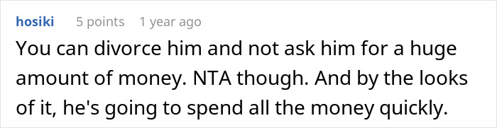Guy Starts Acting Like An Entitled Rich Jerk After Winning Some Money, Tells Wife She Needs Plastic Surgery