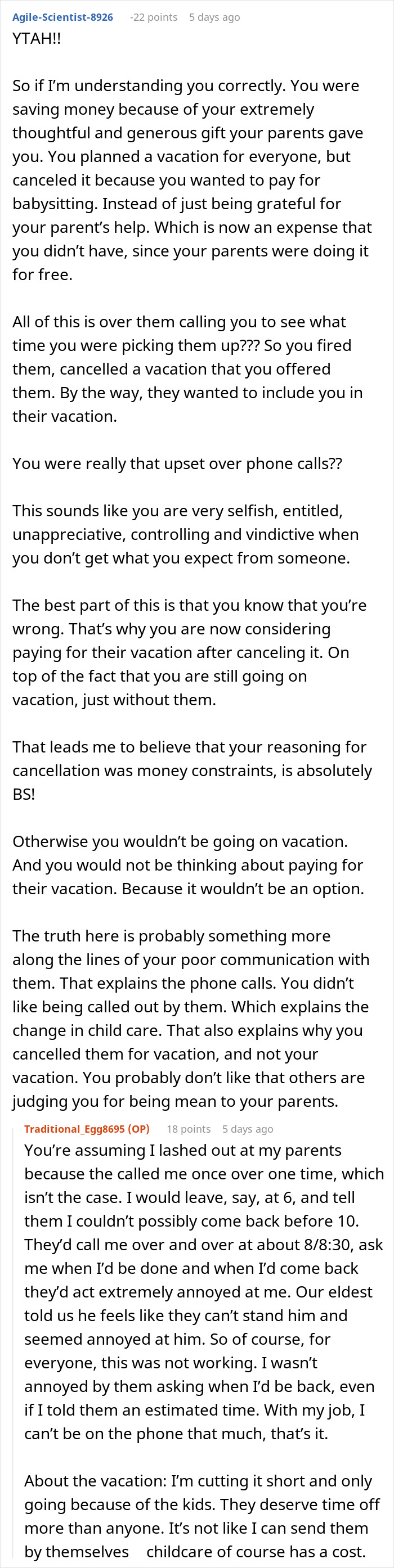 Grandparents Can&rsquo;t Handle Babysitting, Get Mad When Parents Cancel Vacation Over Childcare Costs