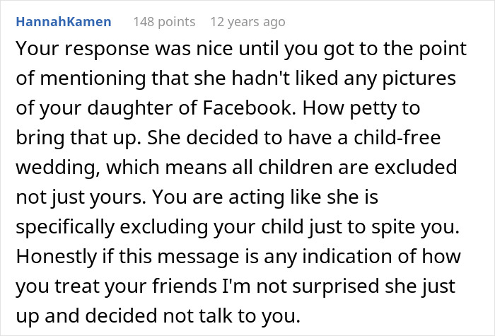Mom RSVPs ‘No’ To Childfree Wedding An 12-Hour Flight Away, Bride Takes It Personally Mom RSVPs ‘No’ To Childfree Wedding An 12-Hour Flight Away, Bride Takes It Personally