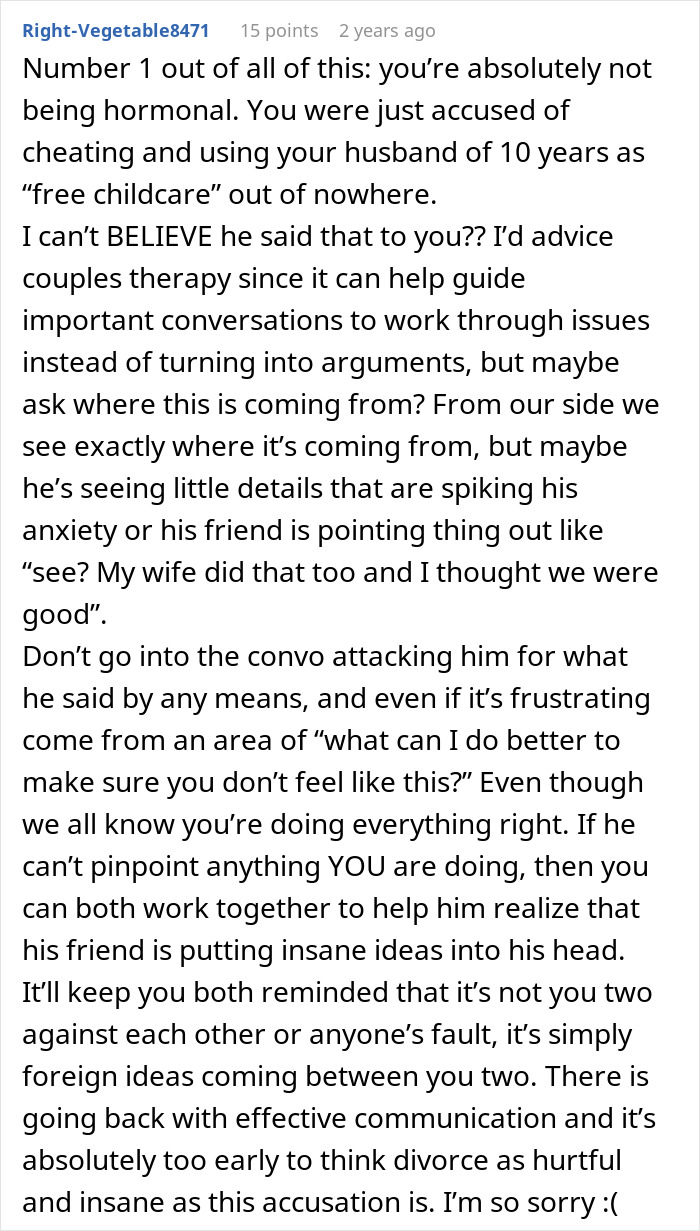 &ldquo;Suddenly, Trust Is Gone&rdquo;: A Woman Considers Divorce After Her Husband Starts Acting Weird