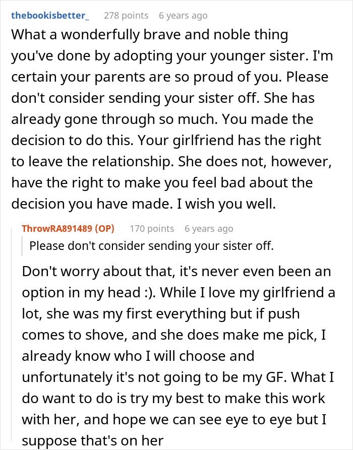 Woman Demands Boyfriend Choose Between Her And His Abandoned Sister: "Isn't Ready To Become A Mother" Woman Demands Boyfriend Choose Between Her And His Abandoned Sister: "Isn't Ready To Become A Mother"