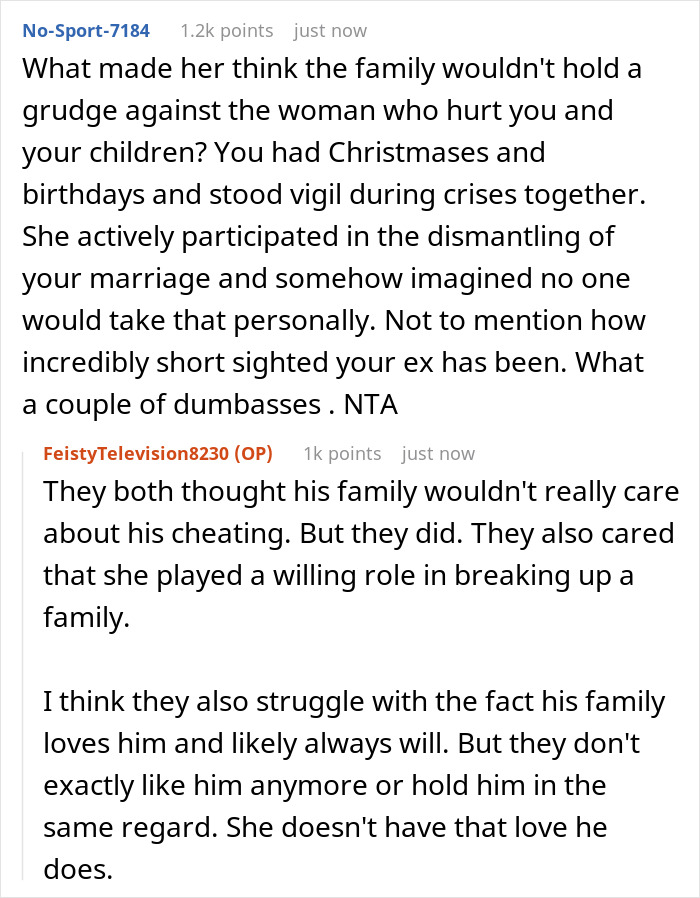 Man Cheats On Wife And Marries Affair Partner, Is Upset Family Loves His Ex More